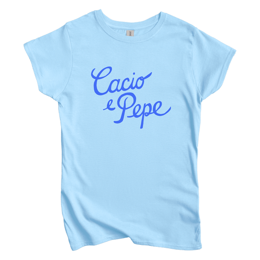 T-Shirts S / Light Blue Cacio e pepe Women's Tee