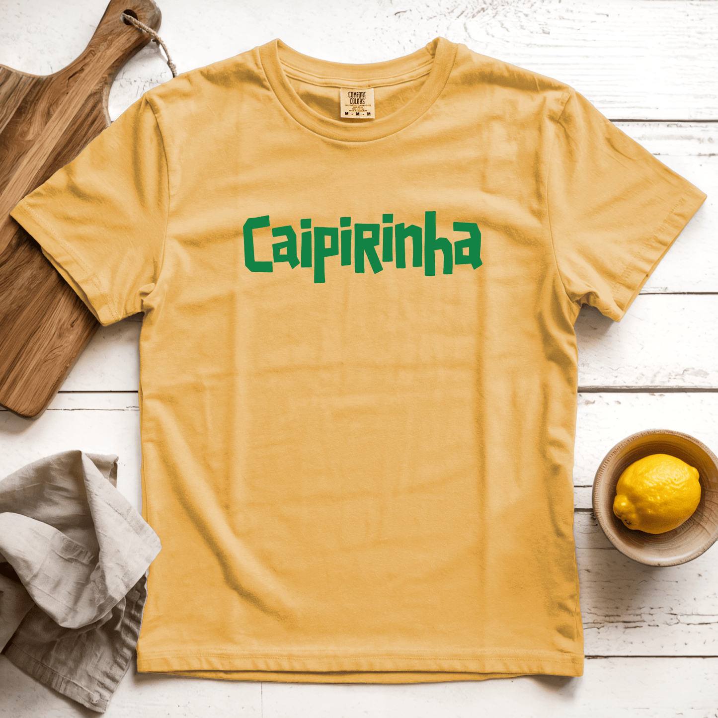 T-Shirt Mustard / S Caipirinha