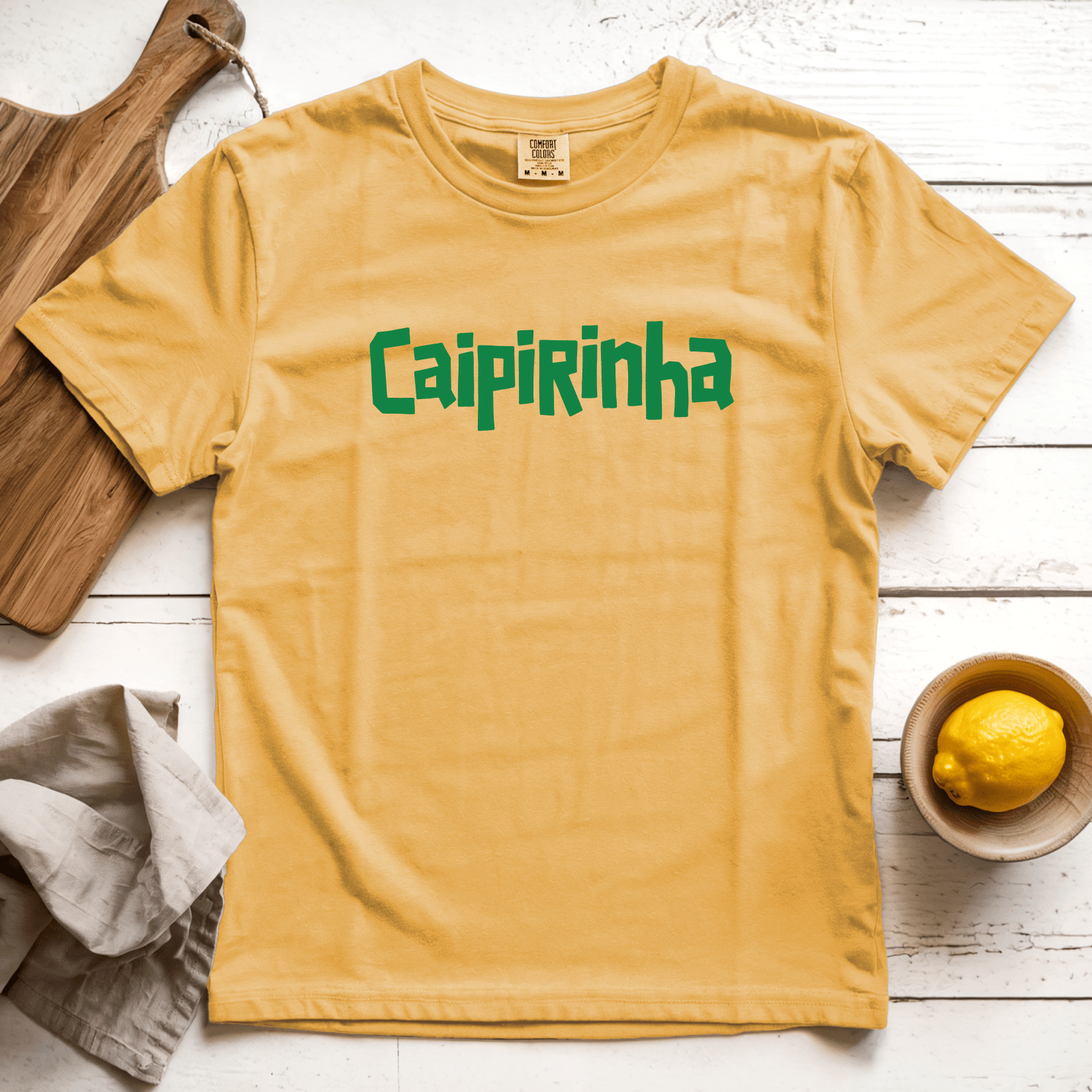 T-Shirt Mustard / S Caipirinha