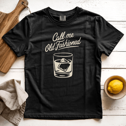 T-Shirt Black / S Call me Old Fashioned