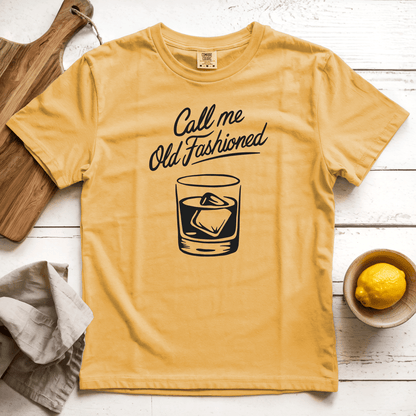 T-Shirt Mustard / S Call me Old Fashioned
