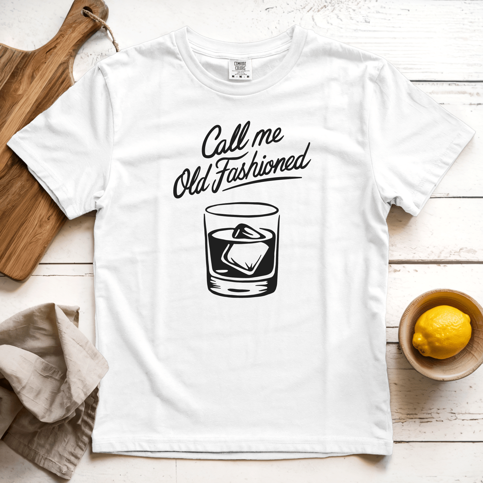 T-Shirt White / S Call me Old Fashioned