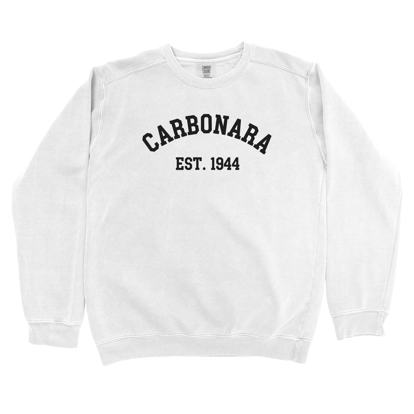 T-Shirts White / S Carbonara est 1944 Sweatshirt