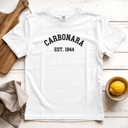 T-Shirts White / S Carbonara est 1944