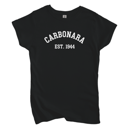 T-Shirts S / Black Carbonara est 1944 Women's Tee
