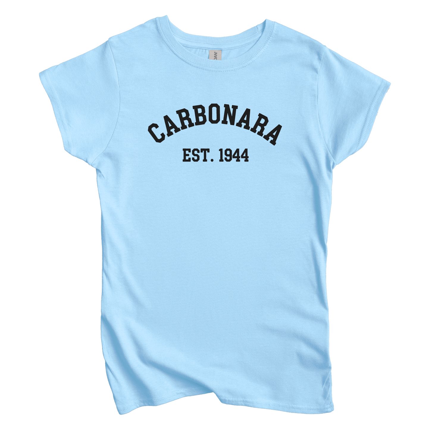 T-Shirts S / Light Blue Carbonara est 1944 Women's Tee