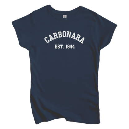 T-Shirts S / Navy Carbonara est 1944 Women's Tee