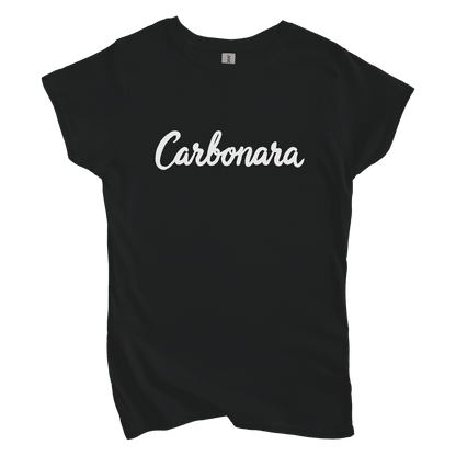 T-Shirts S / Black Carbonara Women's Tee