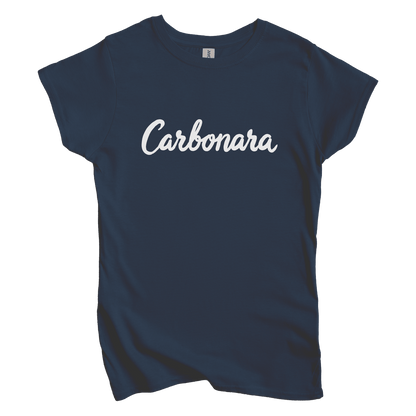 T-Shirts S / Navy Carbonara Women's Tee