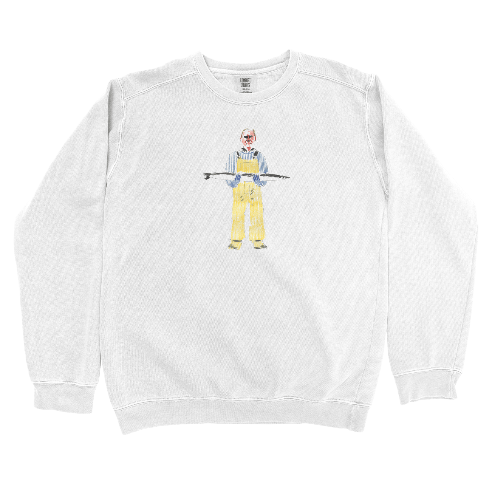 T-Shirts White / S Catch of the Day: Jarek Krzystek Sweatshirt