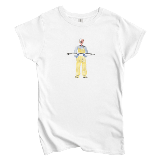 T-Shirts S / White Catch of the Day: Jarek Krzystek Women's Tee