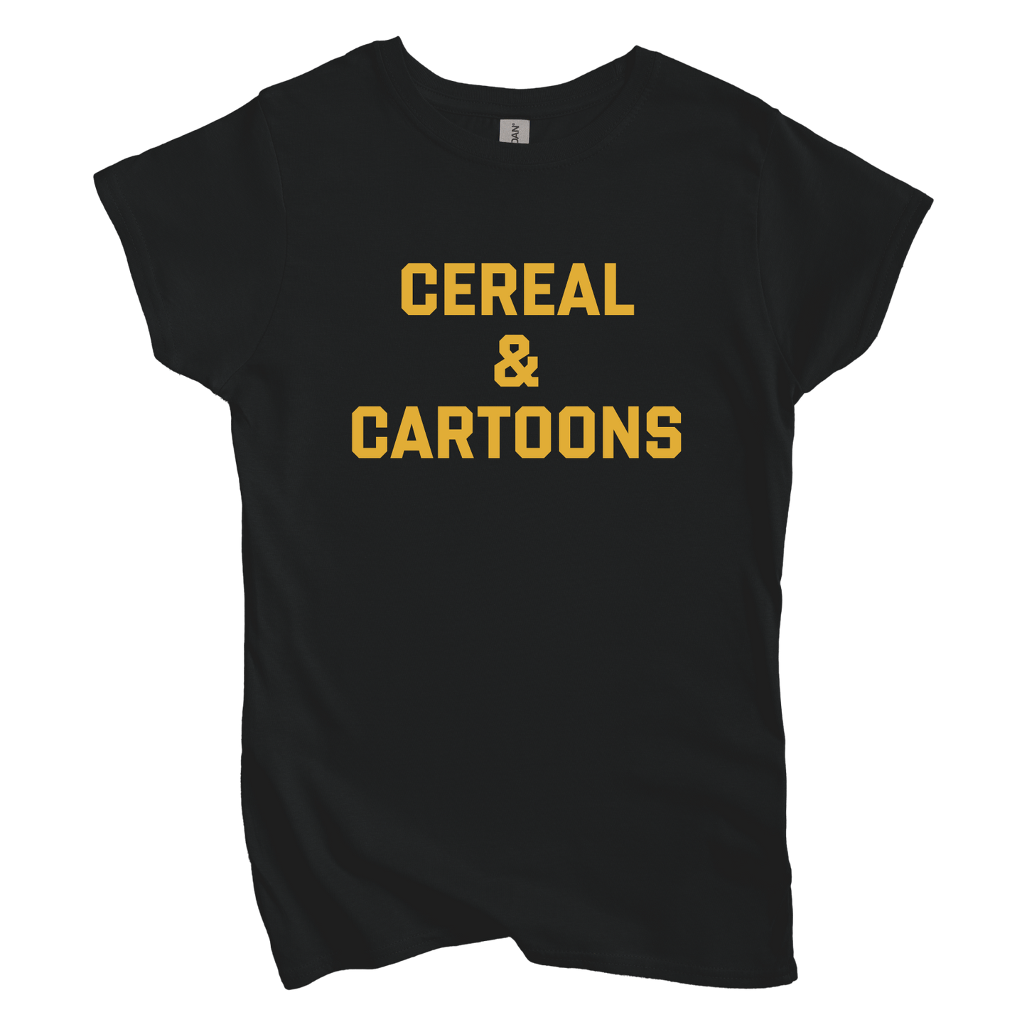 T-Shirt S / Black Cereal and Cartoons Women's Tee