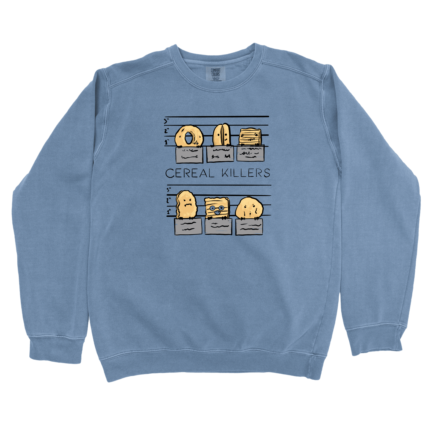 Sweatshirt Blue Jean / S Cereal Killers: Micro Barbi Sweatshirt