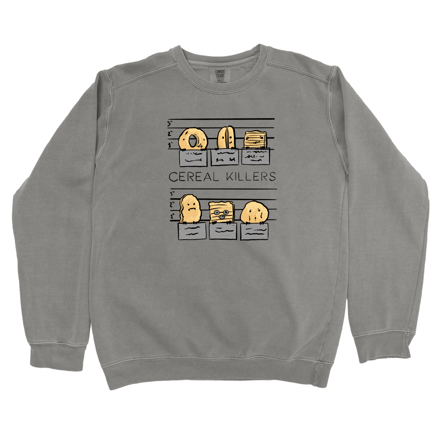 Sweatshirt Grey / S Cereal Killers: Micro Barbi Sweatshirt