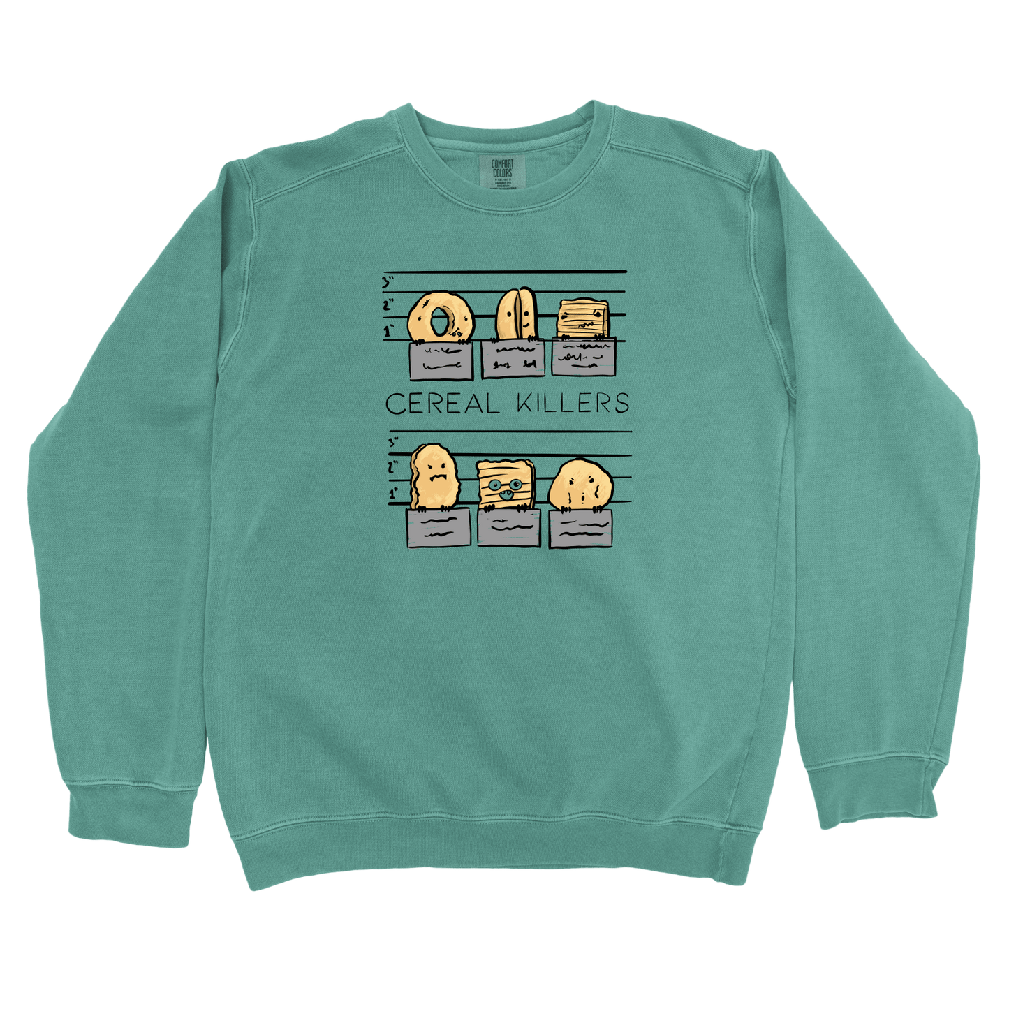 Sweatshirt Light Green / S Cereal Killers: Micro Barbi Sweatshirt