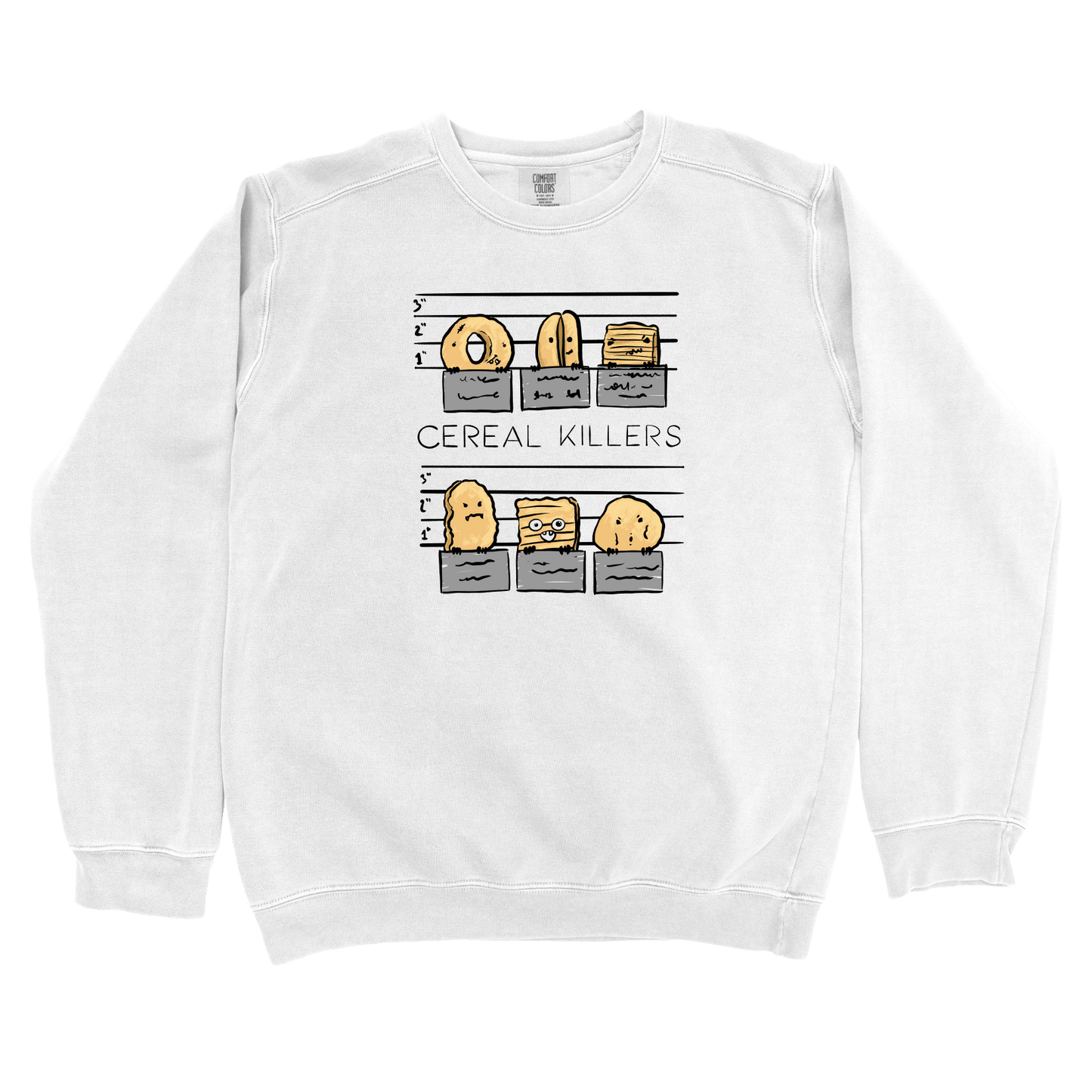 Sweatshirt White / S Cereal Killers: Micro Barbi Sweatshirt