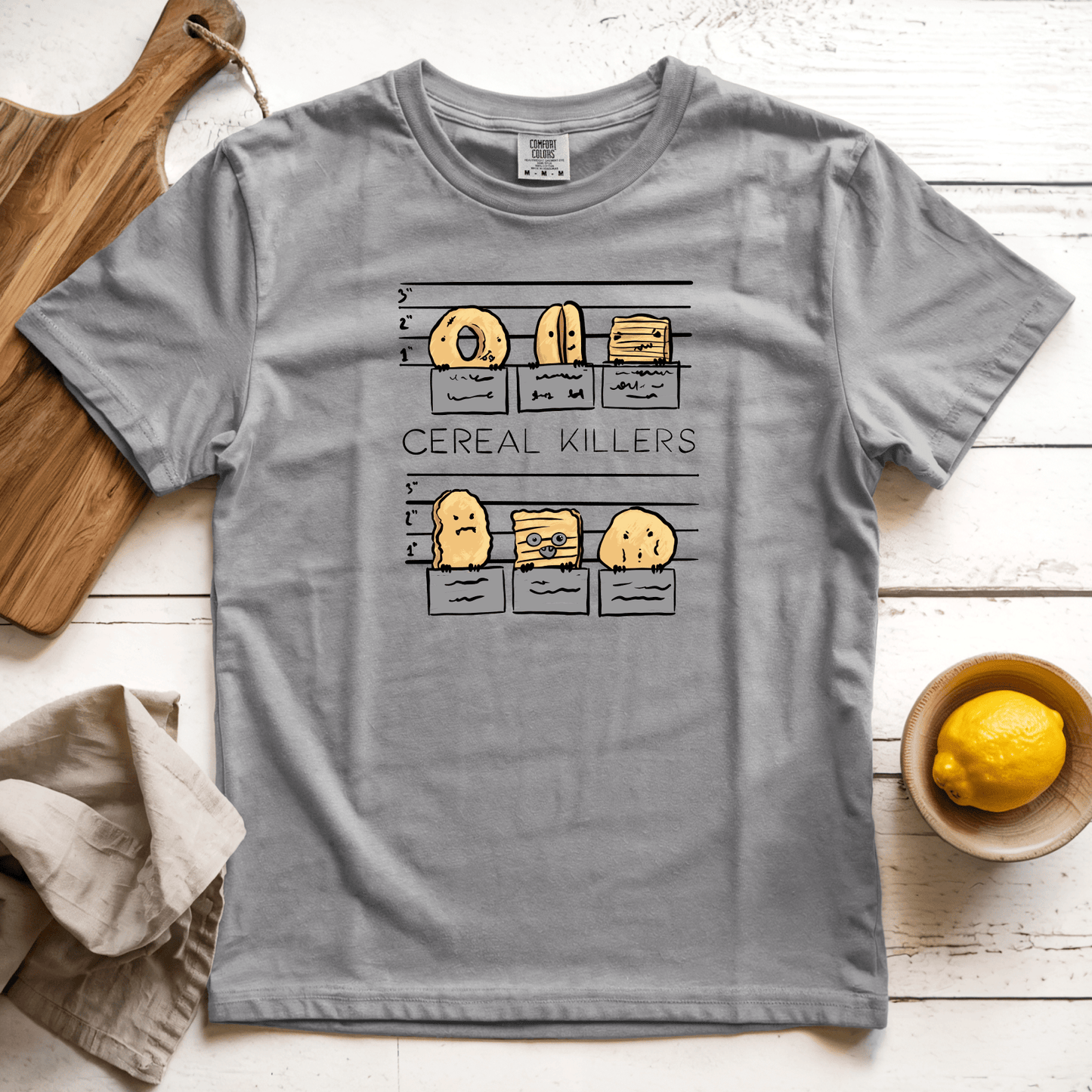 T-Shirt Grey / S Cereal Killers: Micro Barbi