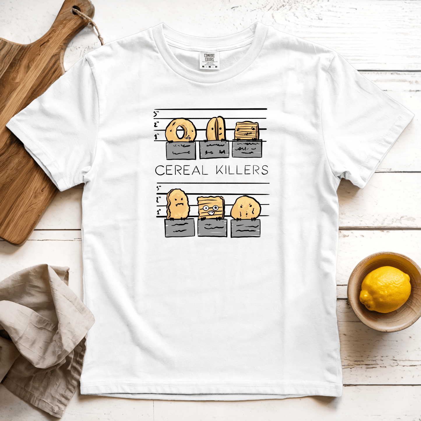 T-Shirt White / S Cereal Killers: Micro Barbi