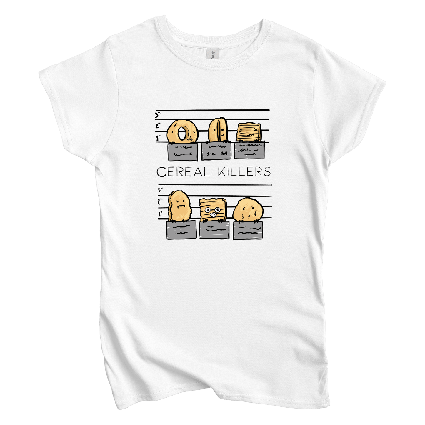 T-Shirt S / White Cereal Killers: Micro Barbi Women's Tee