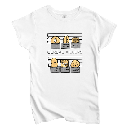 T-Shirt S / White Cereal Killers: Micro Barbi Women's Tee