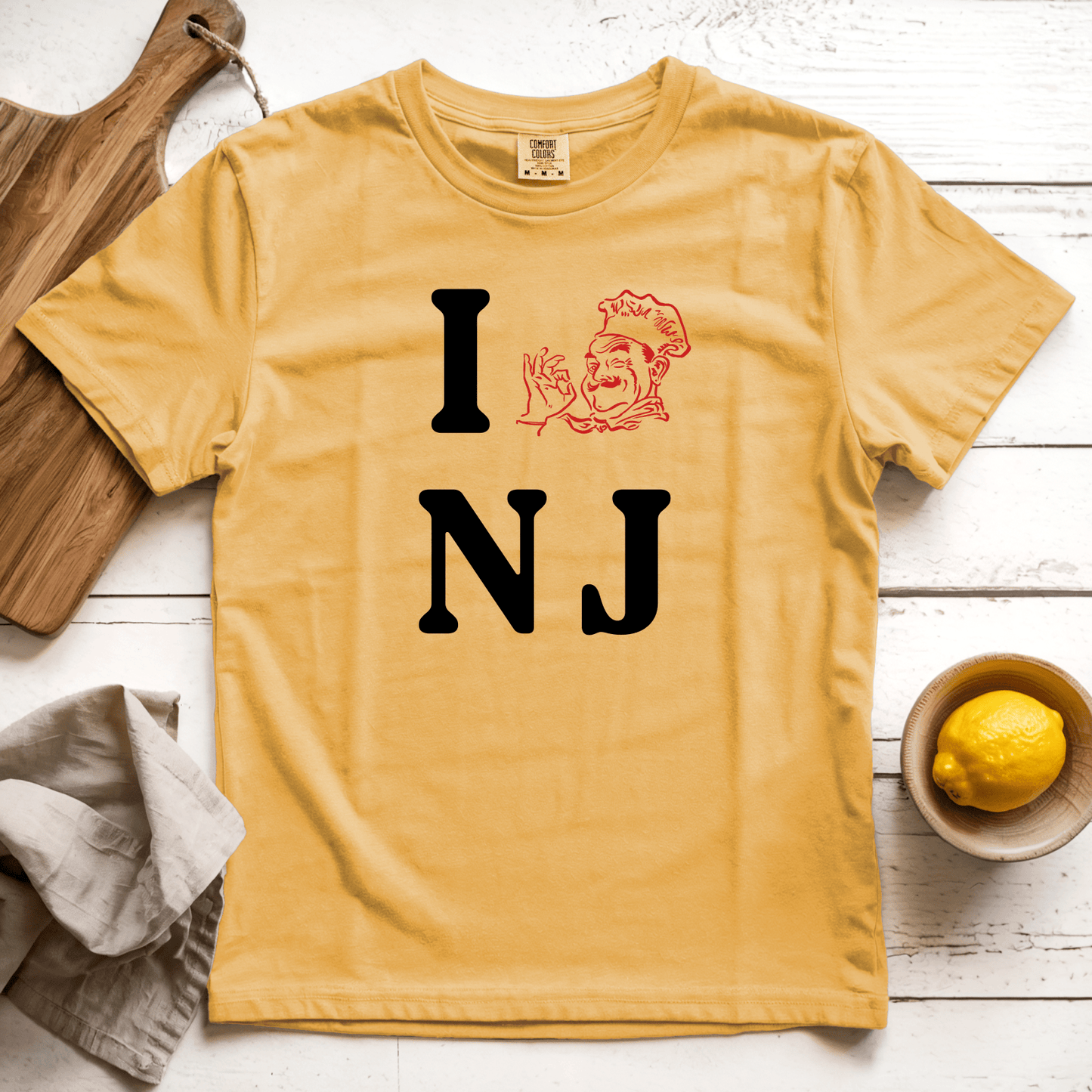 T-Shirt Mustard / S Chef’s Kiss NJ