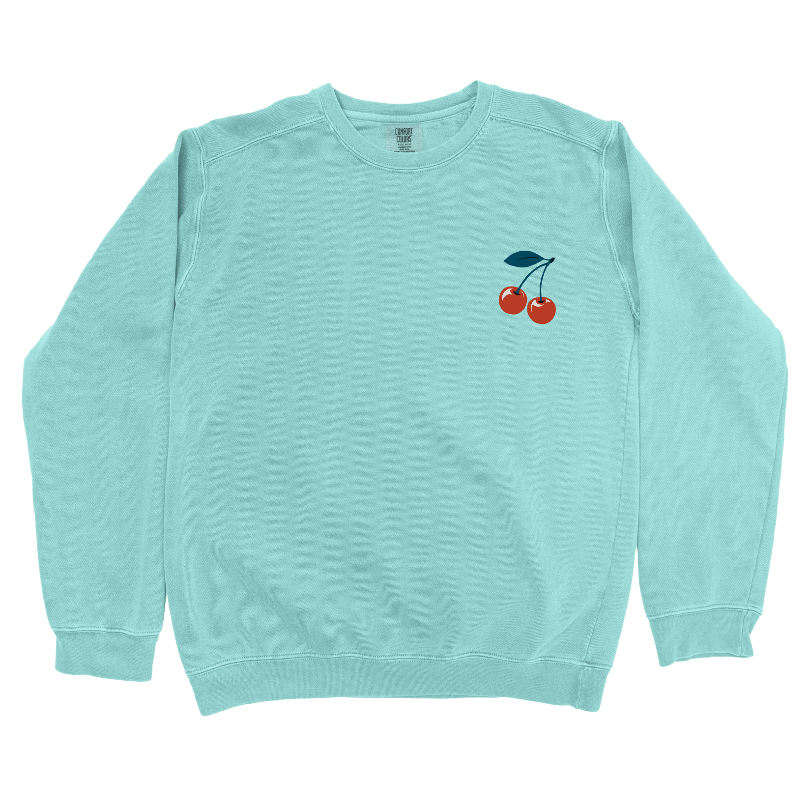 Sweatshirt Chalky Mint / S Cherries Sweatshirt