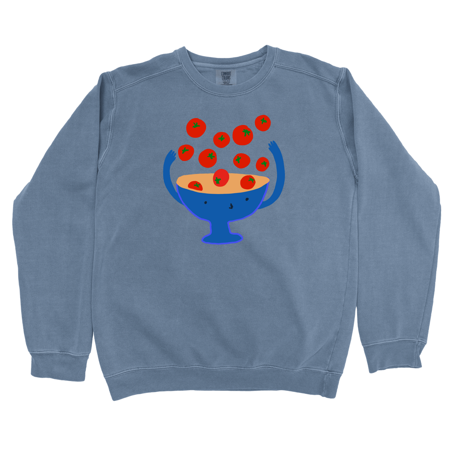 T-Shirts Blue Jean / S Cherry Tomatoes: Woblylines Sweatshirt