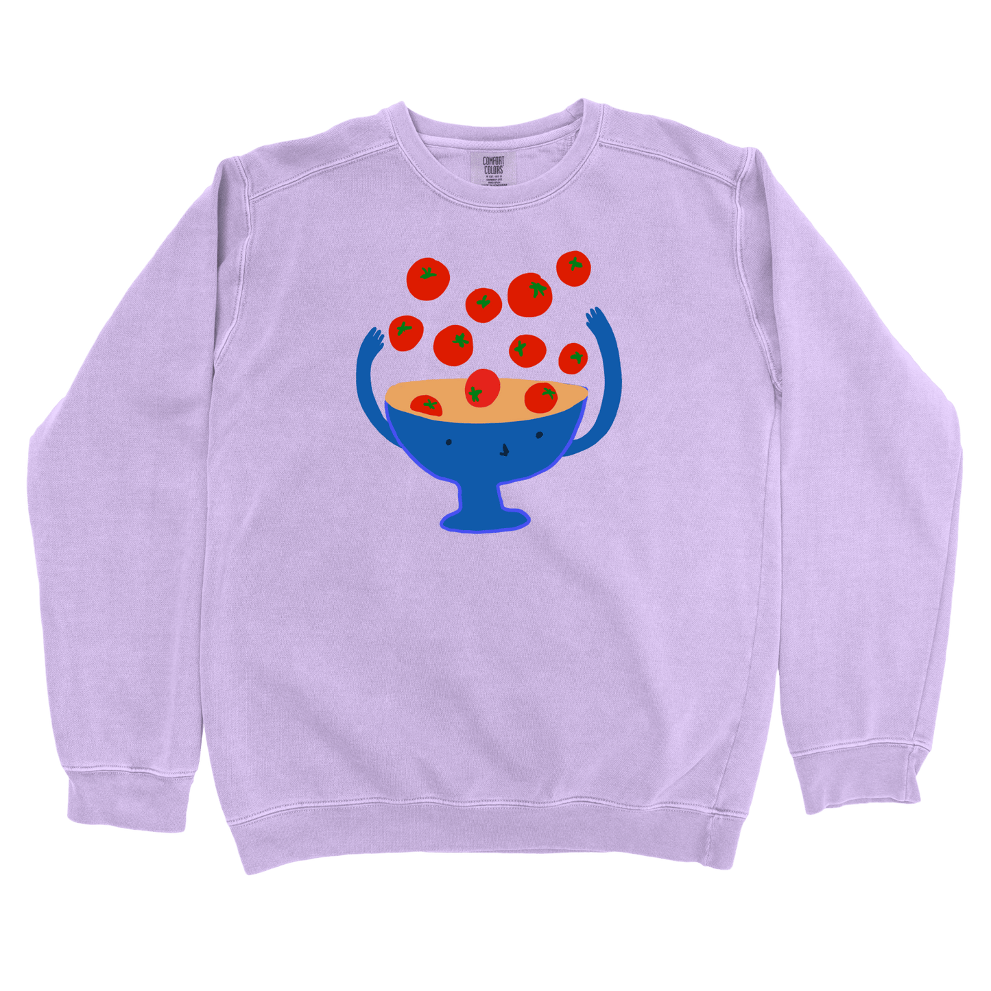 T-Shirts Orchid / S Cherry Tomatoes: Woblylines Sweatshirt