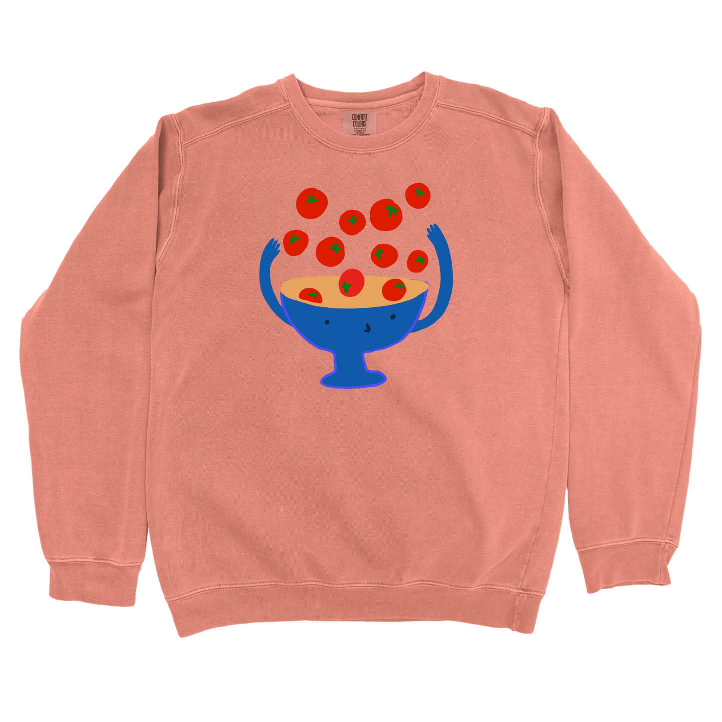 T-Shirts Terracotta / S Cherry Tomatoes: Woblylines Sweatshirt