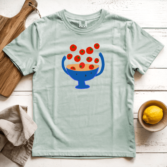 T-Shirts Bay / S Cherry Tomatoes: Woblylines