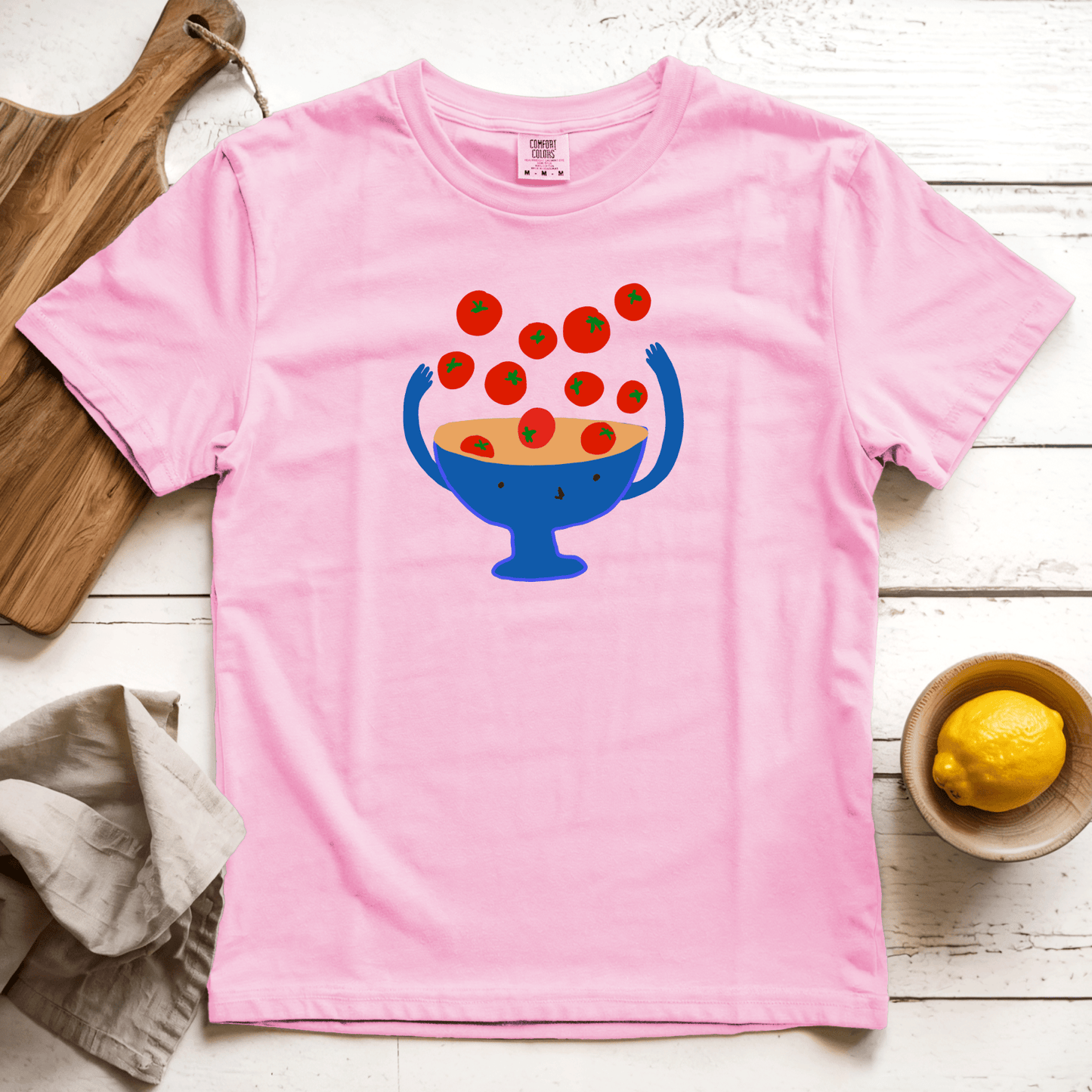 T-Shirts Blossom / S Cherry Tomatoes: Woblylines