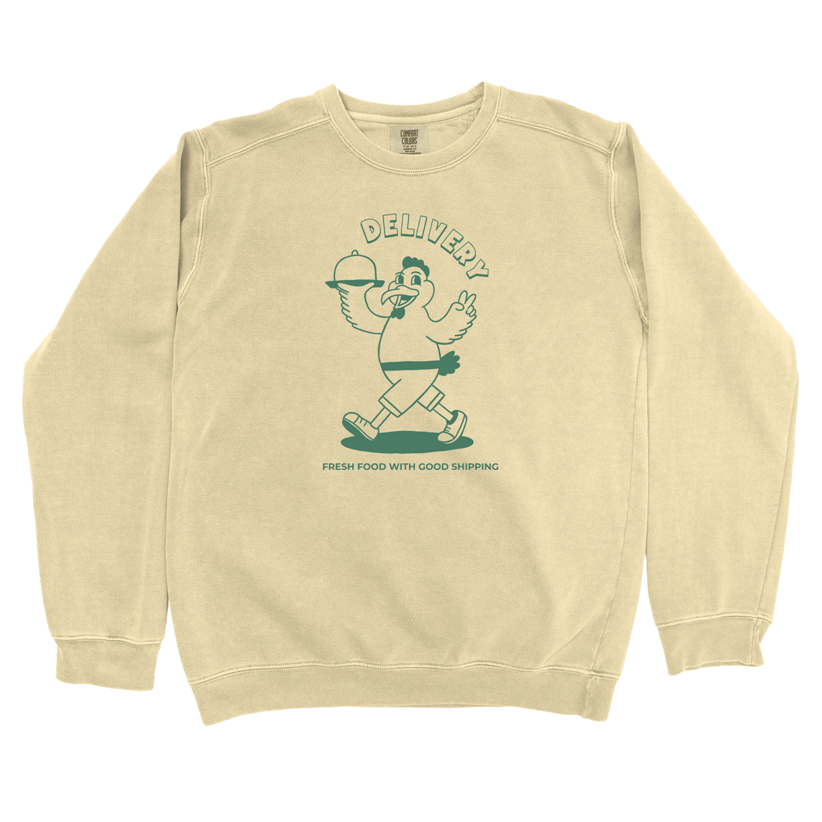 T-Shirts Butter / S Chicken Delivery: Sae Karepe Sweatshirt