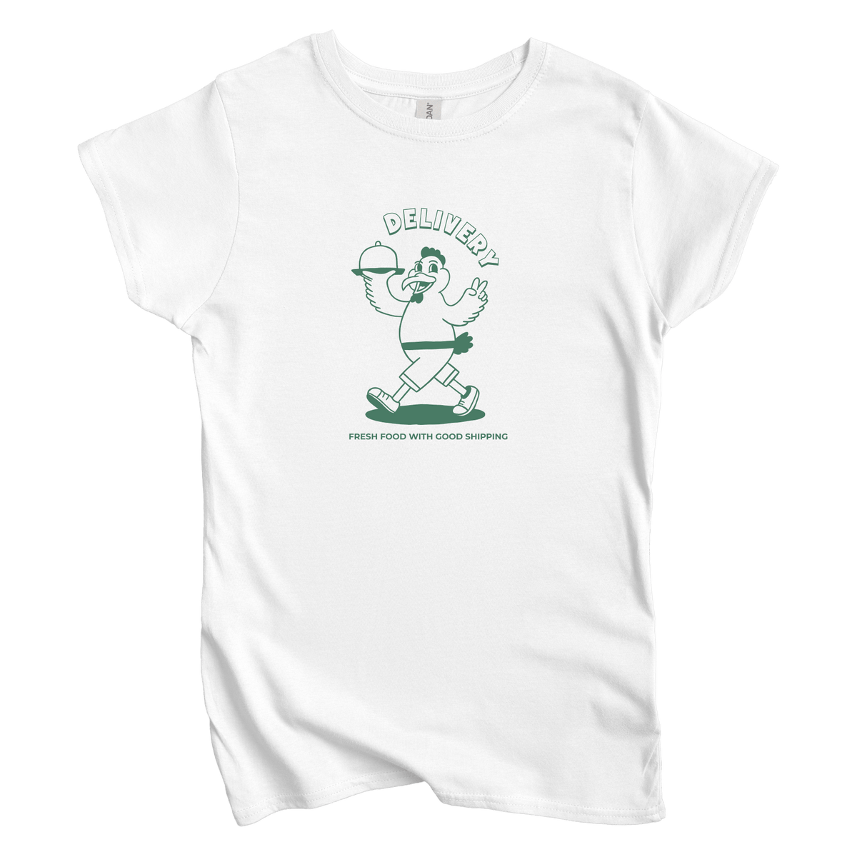 T-Shirts S / White Chicken Delivery: Sae Karepe Women's Tee