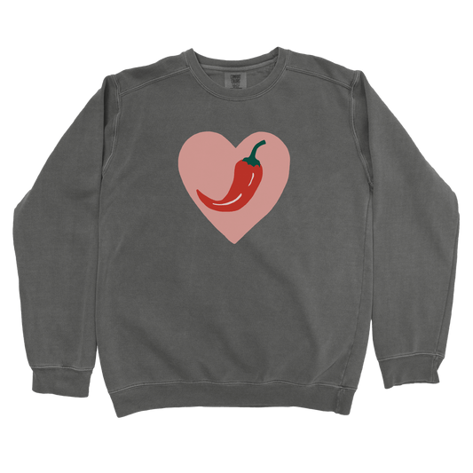 Sweatshirt Pepper / S Chili Heart Sweatshirt