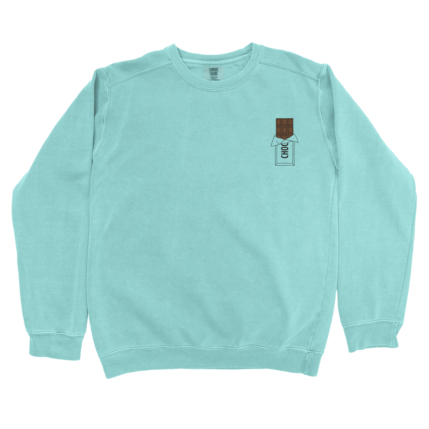 Sweatshirt Chalky Mint / S Chocolate Bar Sweatshirt