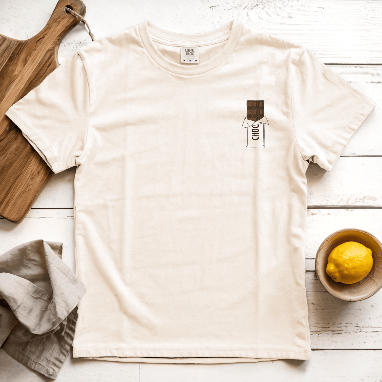 T-Shirt Ivory / S Chocolate Bar