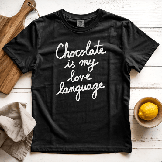 T-Shirt Black / S Chocolate is my Love Language