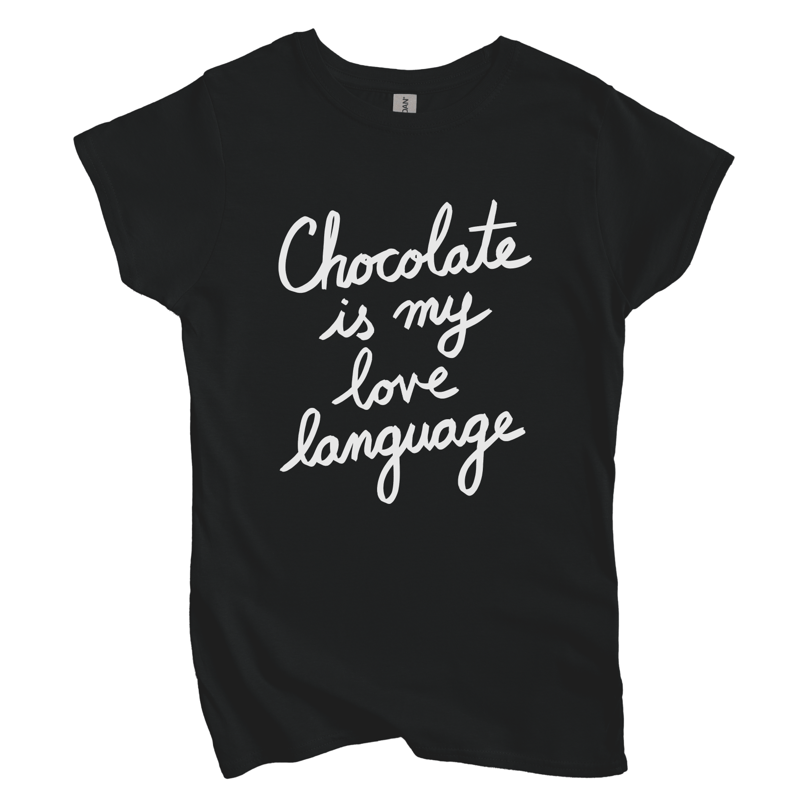 T-Shirt S / Black Chocolate is my Love Language Women's Tee