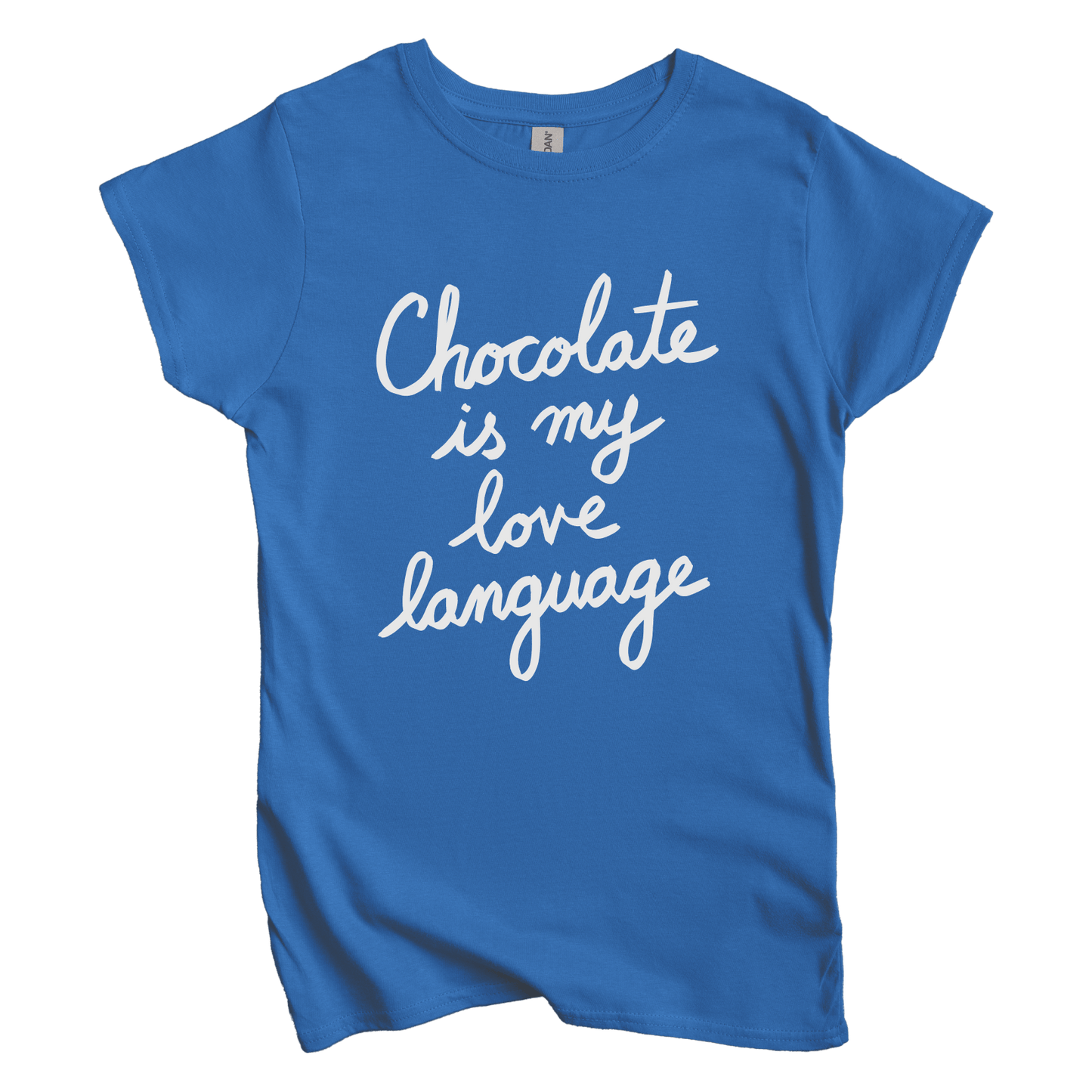 T-Shirt S / Royal Chocolate is my Love Language Women's Tee
