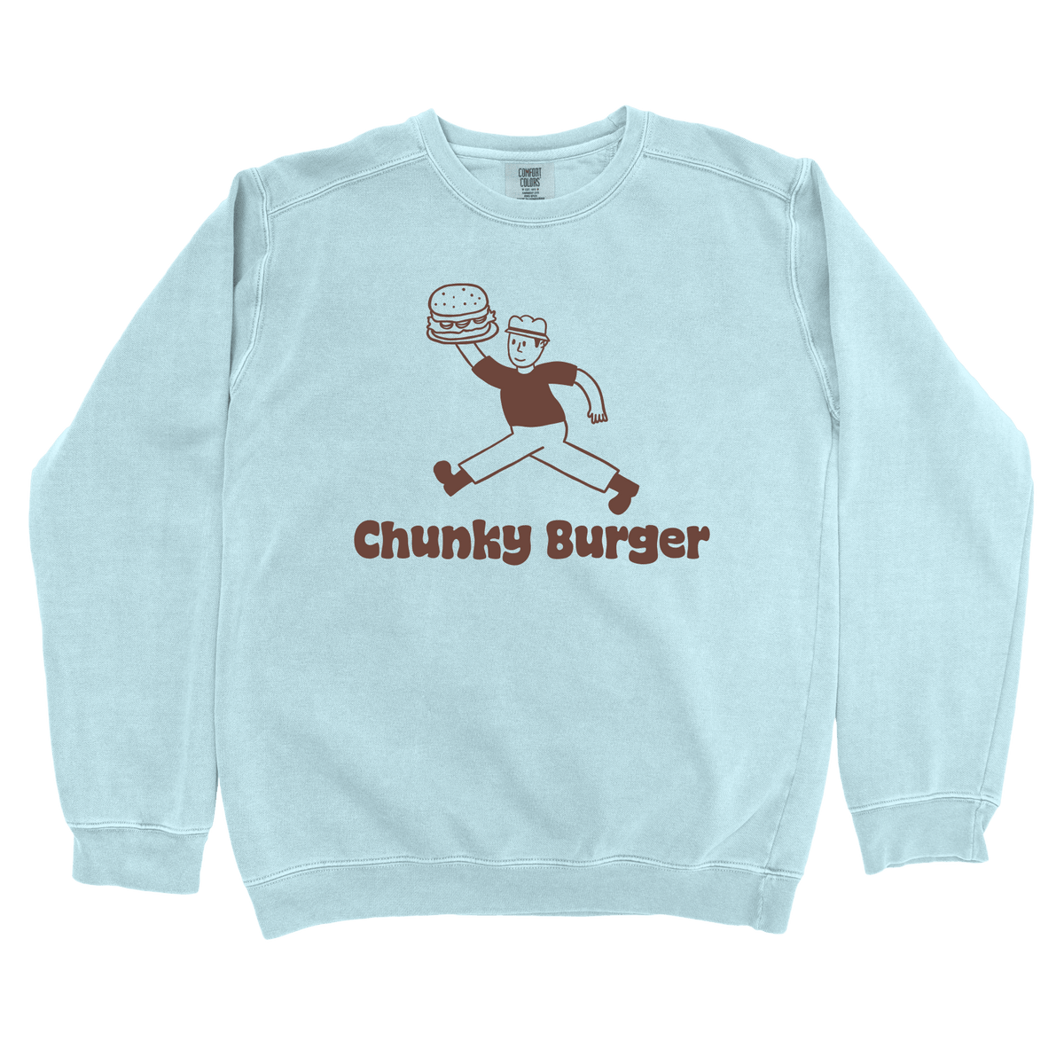 T-Shirts Chambray / S Chunky Burger: Sae Karepe Sweatshirt