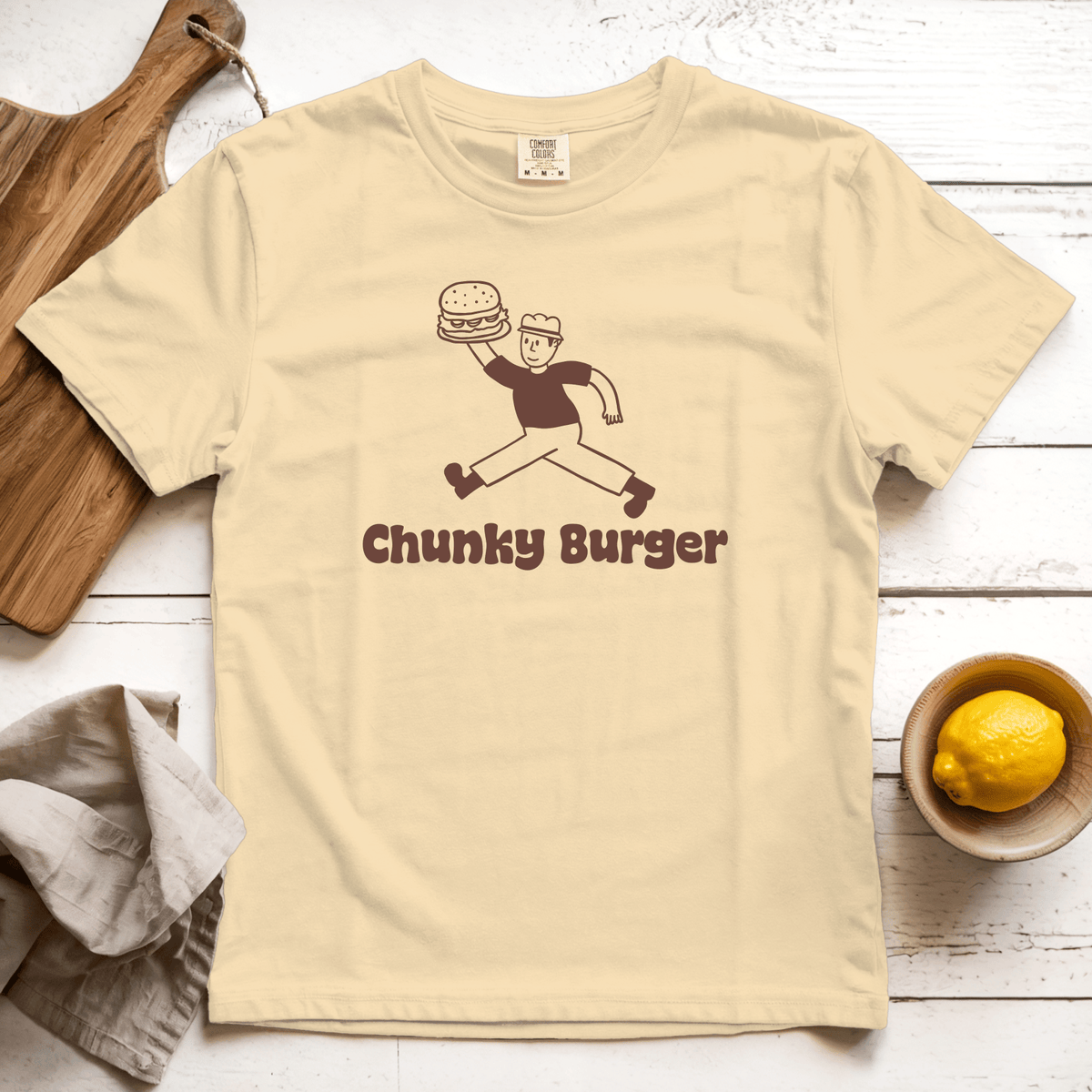 T-Shirts Butter / S Chunky Burger: Sae Karepe