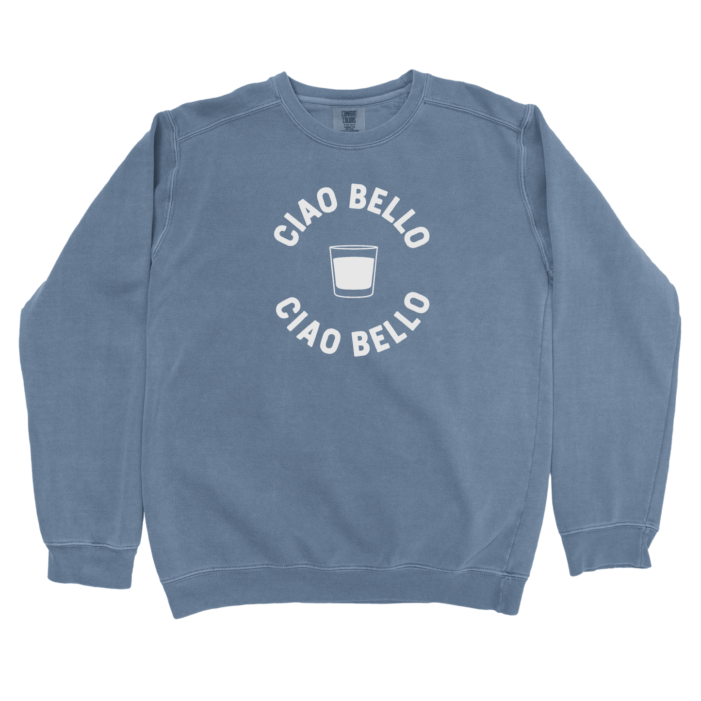 T-Shirts Blue Jean / S Ciao Bello Cocktail Sweatshirt