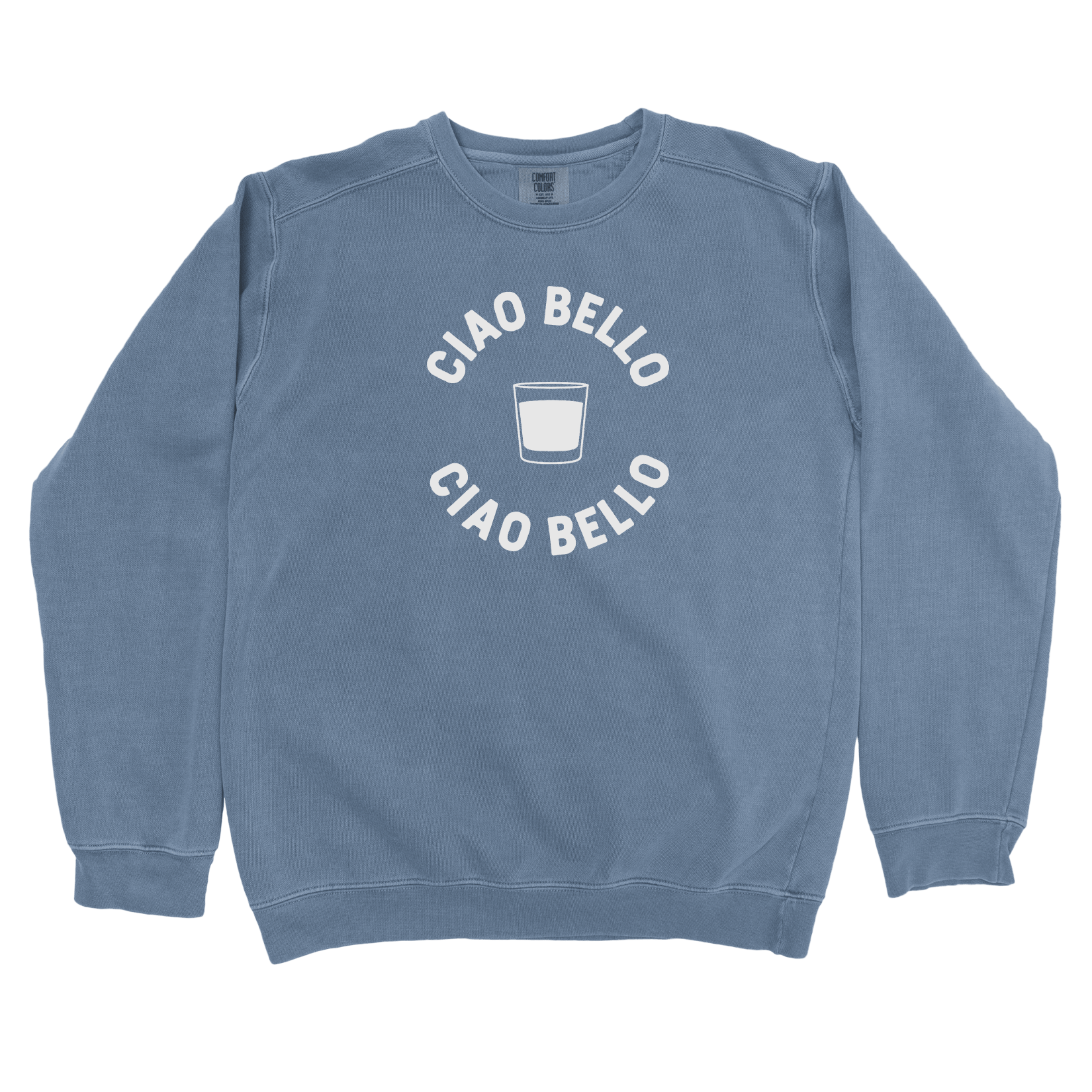 T-Shirts Blue Jean / S Ciao Bello Cocktail Sweatshirt
