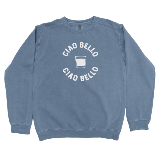 T-Shirts Blue Jean / S Ciao Bello Cocktail Sweatshirt