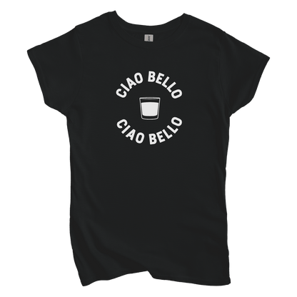 T-Shirts S / Black Ciao Bello Cocktail Women's Tee