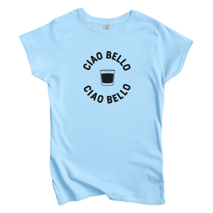 T-Shirts S / Light Blue Ciao Bello Cocktail Women's Tee