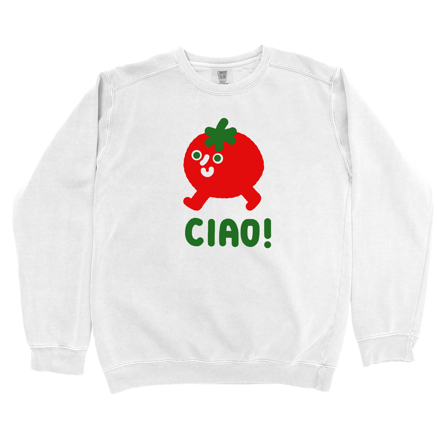 T-Shirts White / S Ciao Tomato: Longoland Sweatshirt