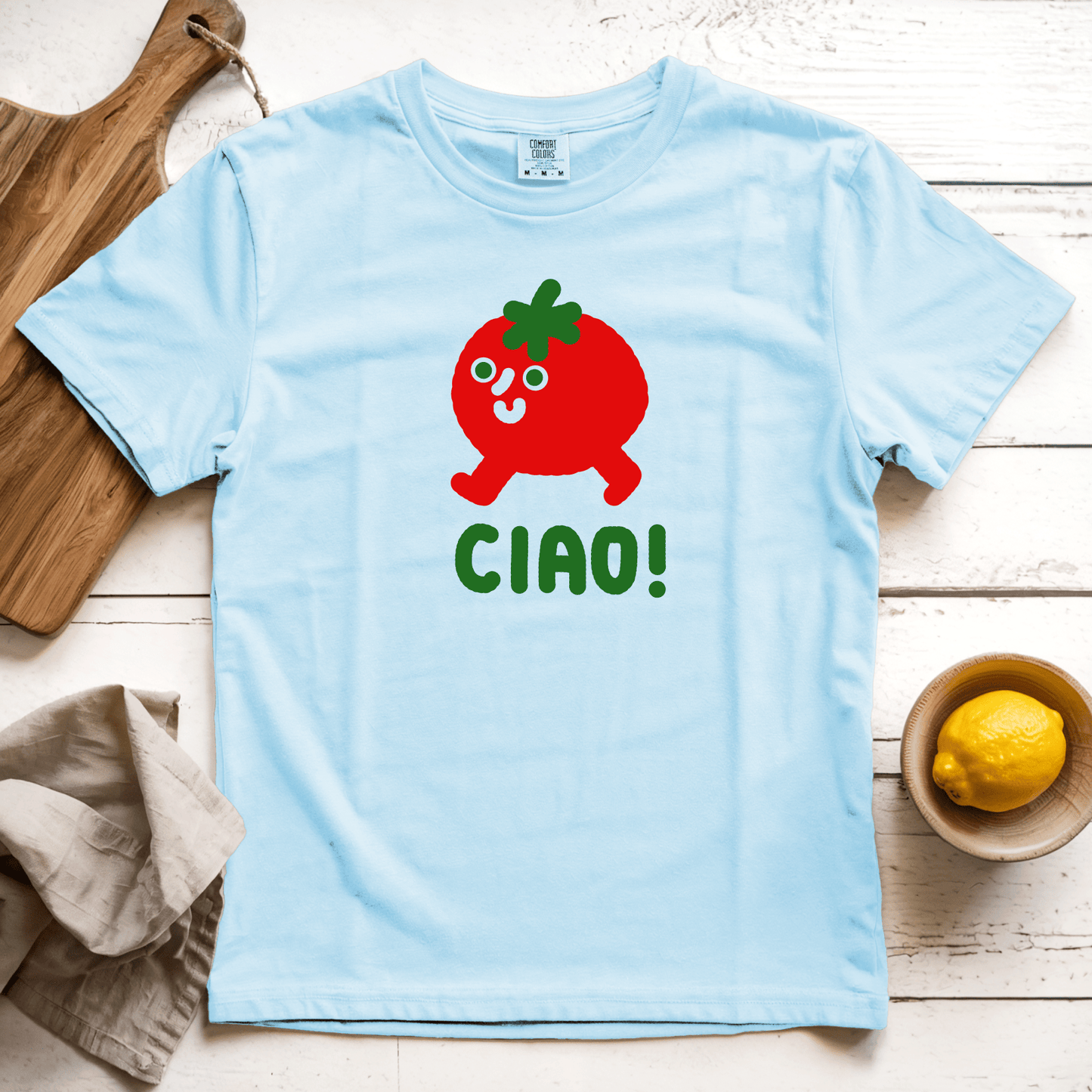 T-Shirts Chambray / S Ciao Tomato: Longoland