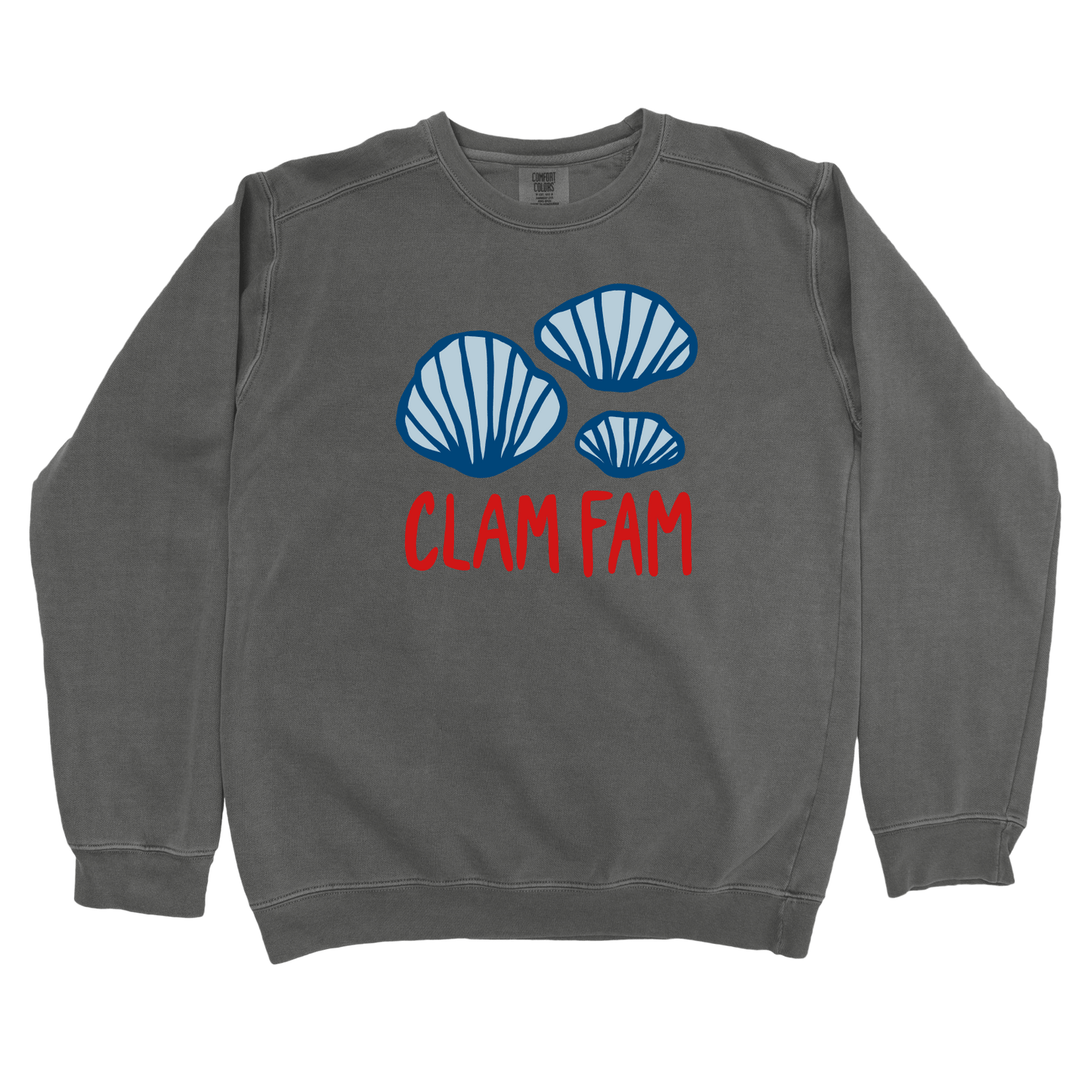 Sweatshirt Pepper / S Clam Fam Sweatshirt