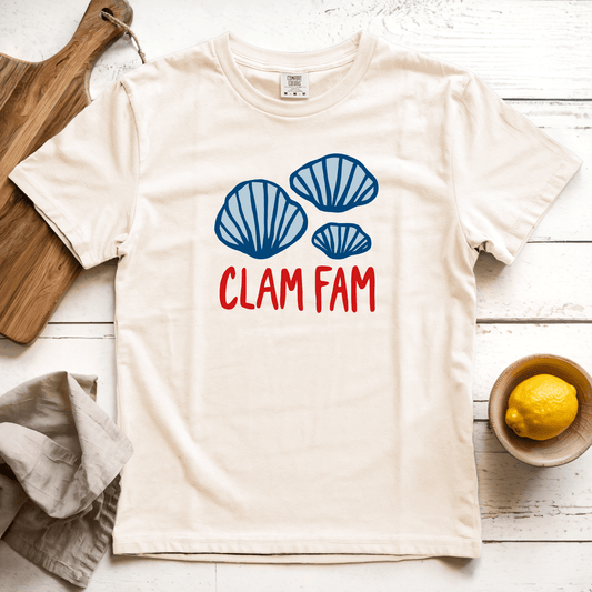T-Shirt Ivory / S Clam Fam